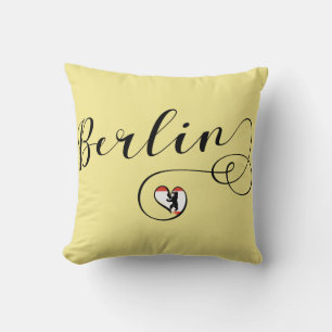 Berlin Heart Throw Cushion Kussen