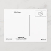 Berlin Horse and Buggy Briefkaart (Achterkant)