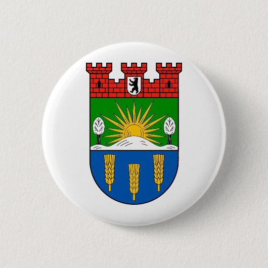 Berlin-Lichtenberg Ronde Button 5,7 Cm (Voorkant)