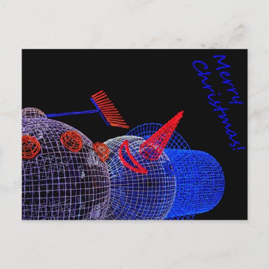 Berlin Merry Christmas Briefkaart (Voorkant)