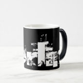 Berlin - Mug De Style Noir Et Blanc Cool (Devant droit)