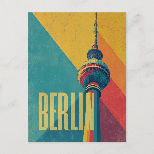 Berlin retro briefkaart (Voorkant)
