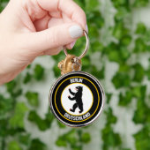 Berlin Round Emblem Sleutelhanger (Hand)