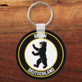 Berlin Round Emblem Sleutelhanger (Voorkant)