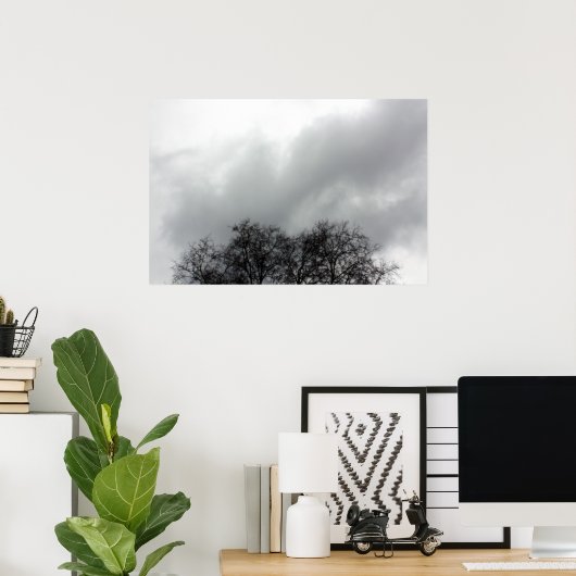 Berlin Sky Poster (Thuiskantoor)