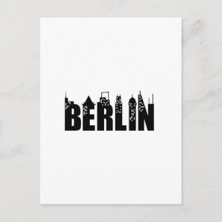 Berlin Skyline Skyscrapers City Briefkaart