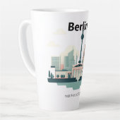 Berlin Skyline Tasse – Heimatliebe Pur Latte Mok (Linkerhoek)
