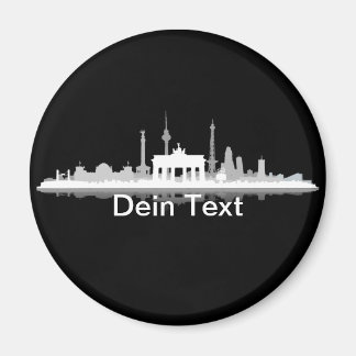 Berlin Stadt Skyline - Kühlschrankmagnet / Magnet Magneet