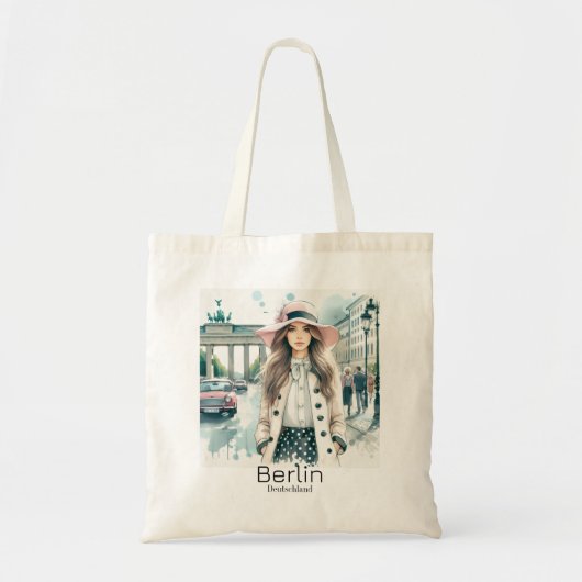 Berlin Tote Bag (Voorkant)