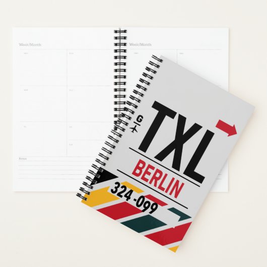 Berlin - Travel Planner 2026 (Devant avec enveloppe)