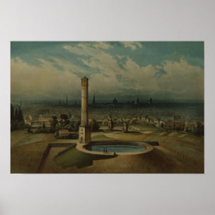 Berlin waterworks, c.1860 poster