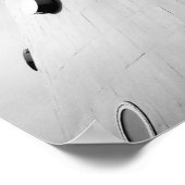 Berliner Fernsehturm Schwarz Weiß Poster (Hoek)