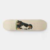 Bermese hond skateboard (Horizontaal)