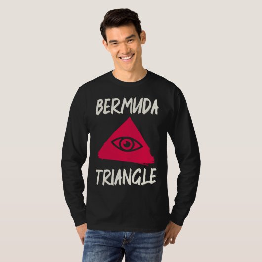 Bermud Triangle Research Ocean Bermuda Triangle T-shirt (Voorkant volledig)