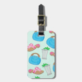 Bermuda Bag Sandals Mint Julep Preppy Bagagelabel (Voorkant verticaal)