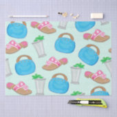 Bermuda Bag Sandals Mint Julep Preppy Tissuepapier (Craft)