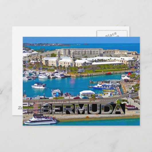 Bermuda Briefkaart (Voorkant / Achterkant)