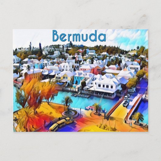 Bermuda Briefkaart (Voorkant)
