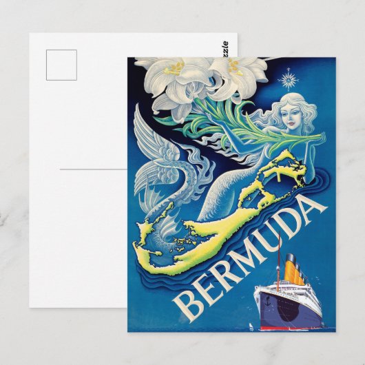 Bermuda Briefkaart (Voorkant / Achterkant)