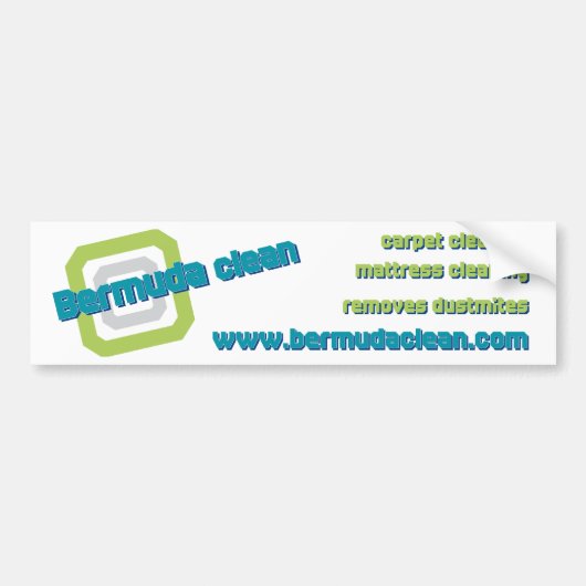 bermuda-bumpersticker bumpersticker (Voorkant)