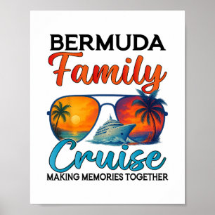 Bermuda Cruise Gezinsvakantie 2025 Bermuda Cruise Poster