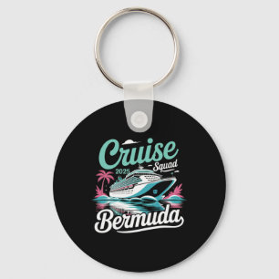 Bermuda Cruise Squad 2025 Familie Zomer Vakantie  Sleutelhanger