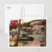 Bermuda - dorp Flatts - Briefkaart (Voorkant / Achterkant)