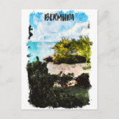 Bermuda-eilanden Tropisch landschap Briefkaart (Voorkant)