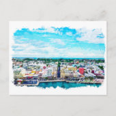 Bermuda Eilanden Vintage Travel Briefkaart (Voorkant)