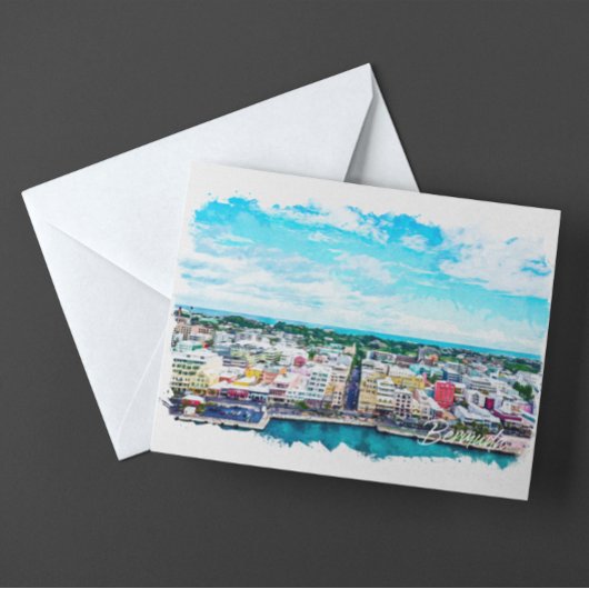 Bermuda Eilanden Vintage Travel Briefkaart