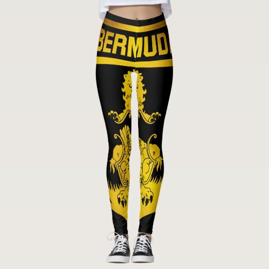 Bermuda Emblem Leggings (Voorkant)