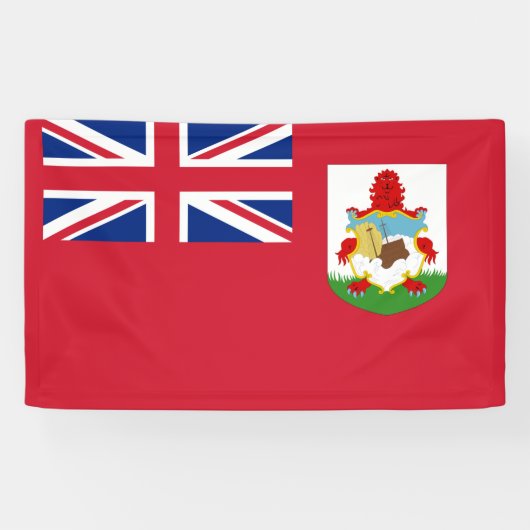 Bermuda flag Banner (Horizontaal)