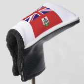 Bermuda Flag Emblem Golfheadcover (3/4 voorkant)