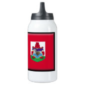Bermuda Flag Geïsoleerde Waterfles (Rechts)