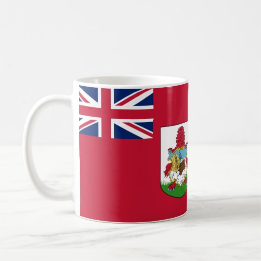 Bermuda Flag Keramische Mok (Links)