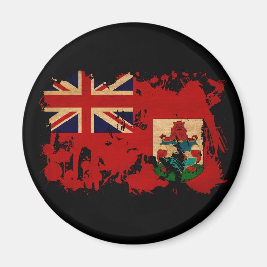 Bermuda Flag Magneet (Voorkant)