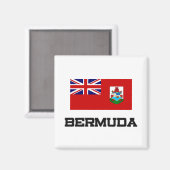 Bermuda Flag Magneet (Voorkant / Achterkant)