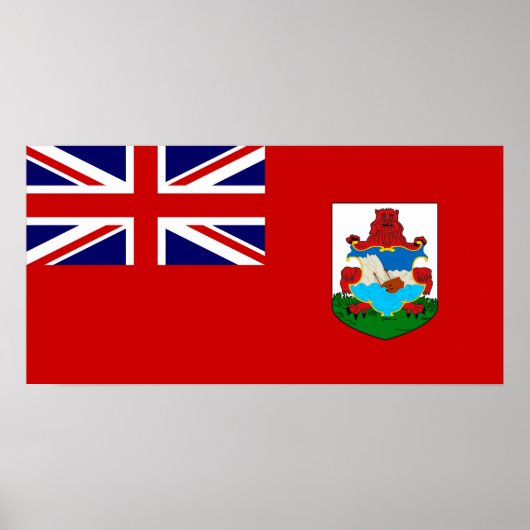 Bermuda Flag Poster (Voorkant)