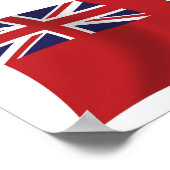 Bermuda Flag Poster Print (Hoek)