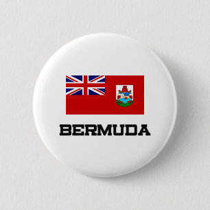 Bermuda Flag Ronde Button 5,7 Cm