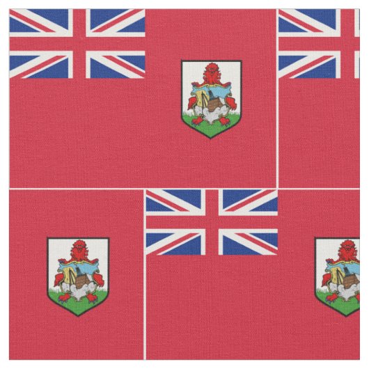 Bermuda Flag Stof (Close Up)