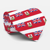 Bermuda Flag Stropdas (Opgerold)