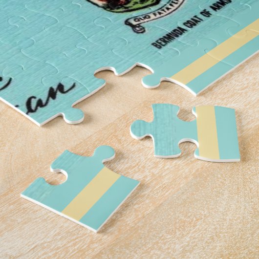  Bermuda kaart Legpuzzel (Zijkant)