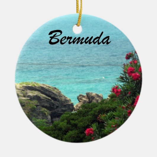 Bermuda Keramisch Ornament (Voorkant)