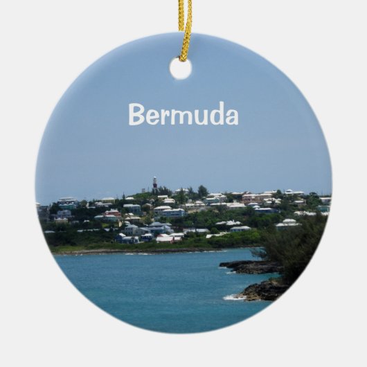 Bermuda Keramisch Ornament (Voorkant)