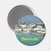 Bermuda koelkast magneet (Voorkant / Achterkant)