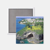 Bermuda koelkastmagneet magneet (Voorkant / Achterkant)