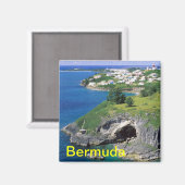 Bermuda magneet (Voorkant / Achterkant)