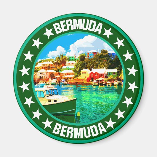 Bermuda Magneet (Voorkant)