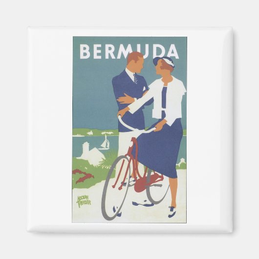 Bermuda Magneet (Voorkant)